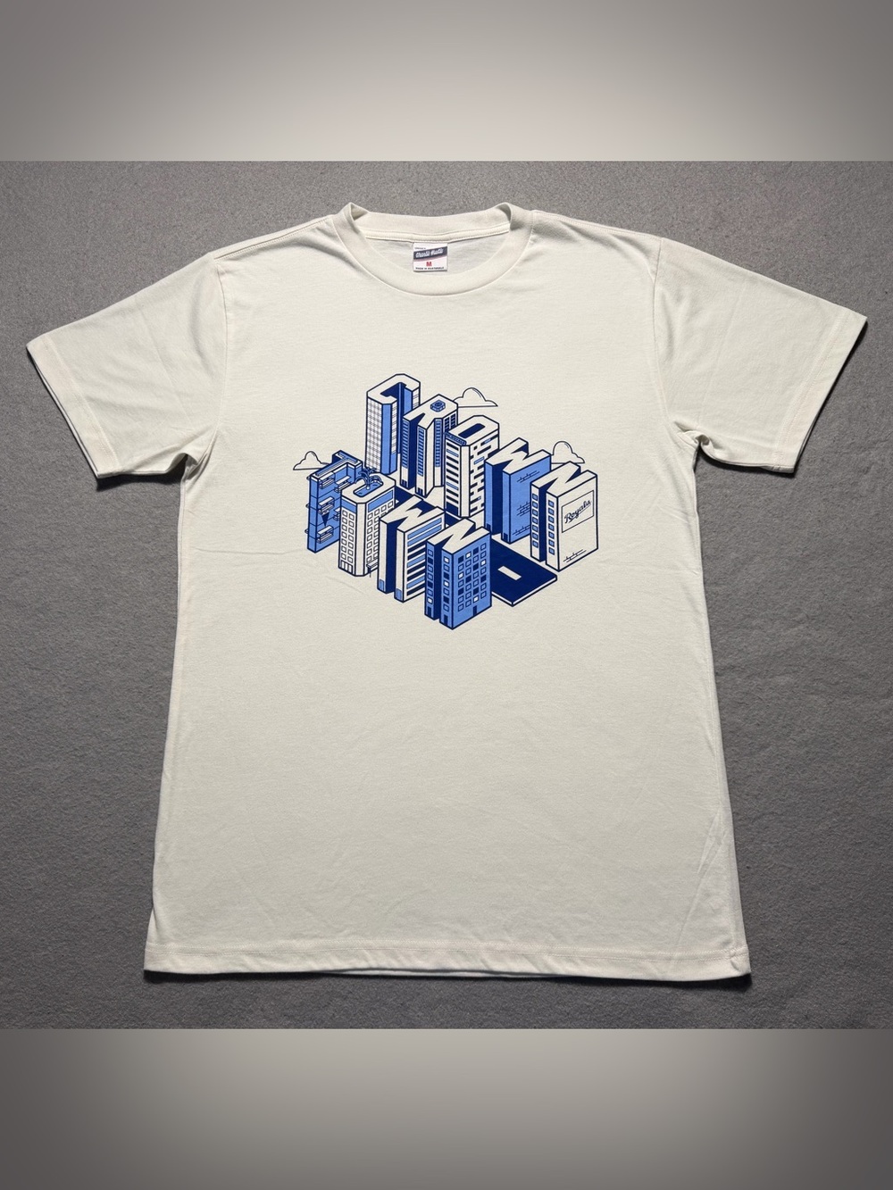Charlie Hustle Kansas City Royals Skyline T-Shirt Medium White MLB Baseball SGA